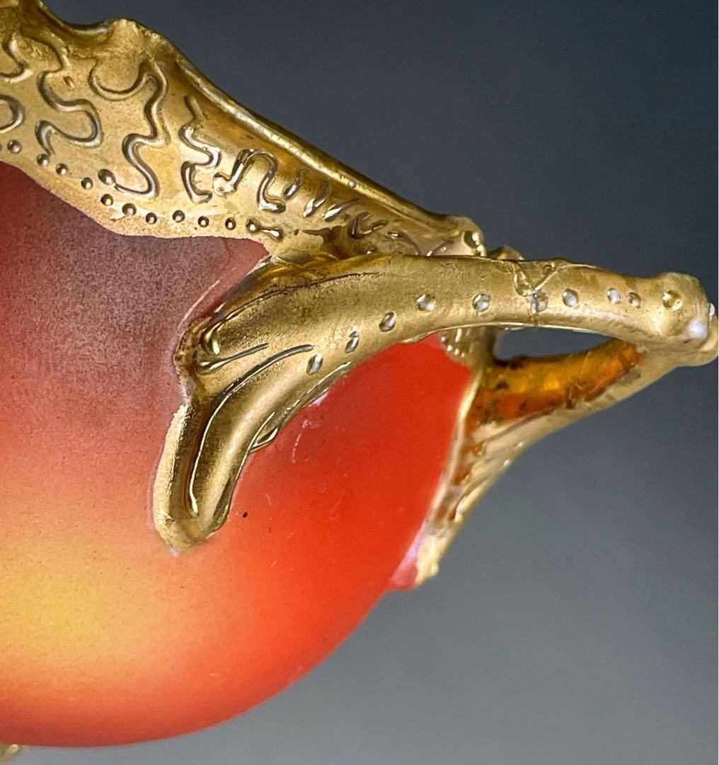 【専用】オールドニッポン アールヌーボー様式牡丹紋 コラレン 盛皿 ボウル