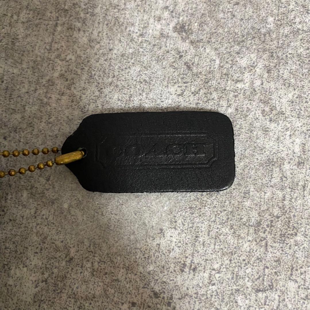 オールドコーチ　ショルダーバッグ　グラブタンレザー　9017 USA製　黒