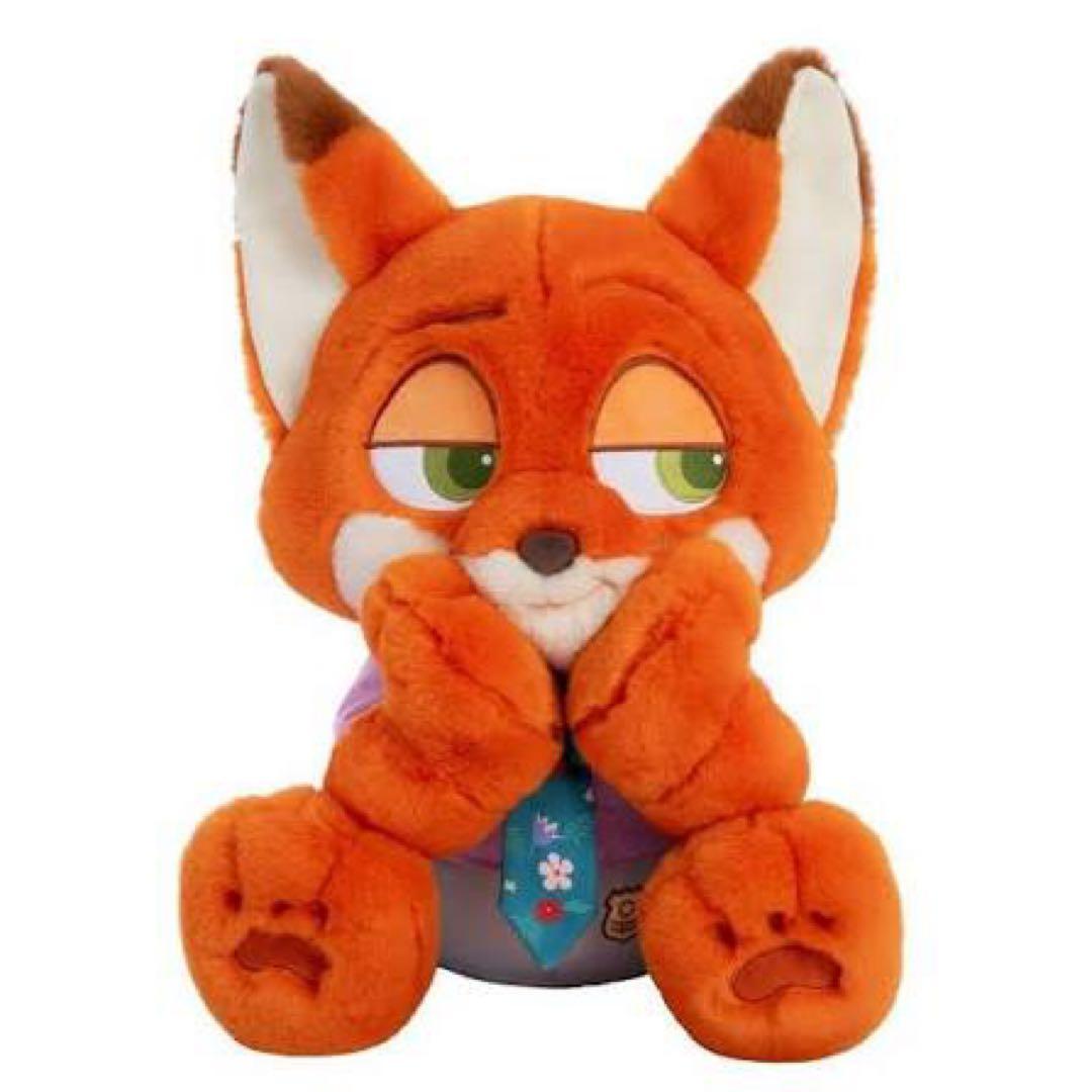 【1/24購入】ズートピア ニック・ワイルド ぬいぐるみ ブランケット付き 1体