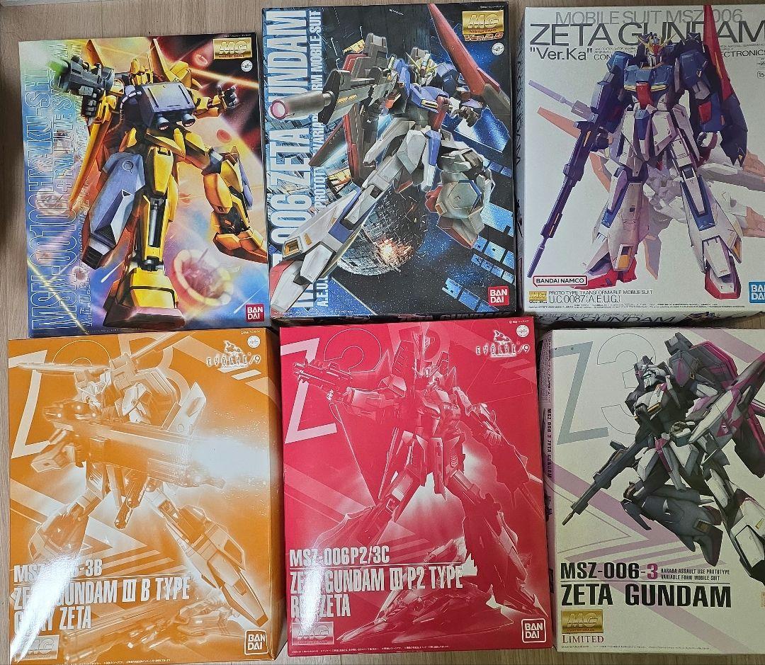 MG Zガンダム&百式セット
