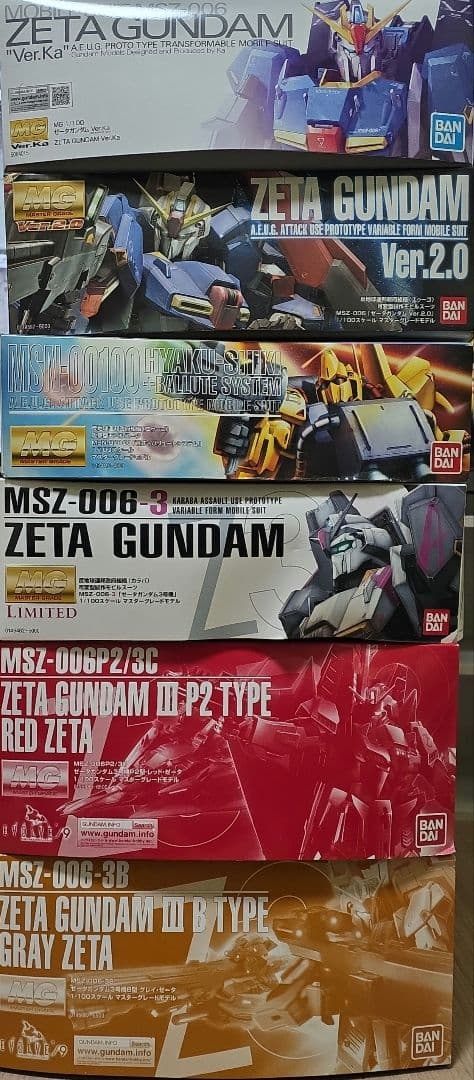 MG Zガンダム&百式セット