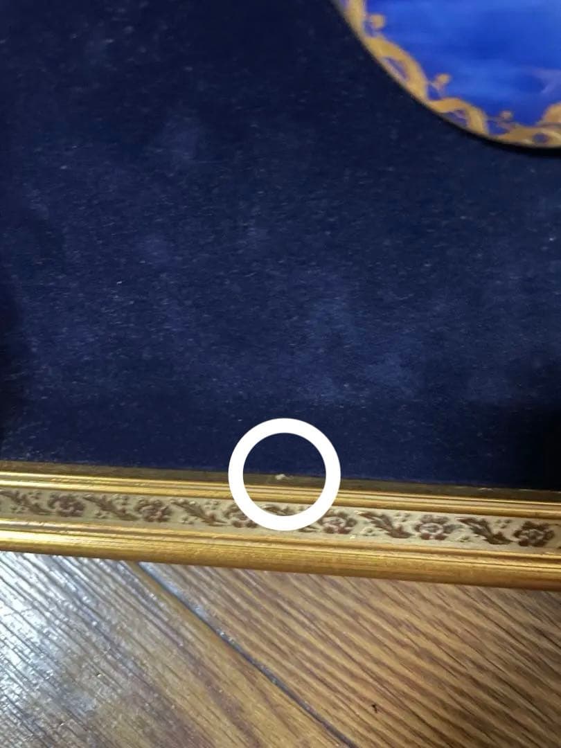 大倉陶園 陶額バレリーナ 白鳥 額装 美品 （S.H.サイン入り） 正規品