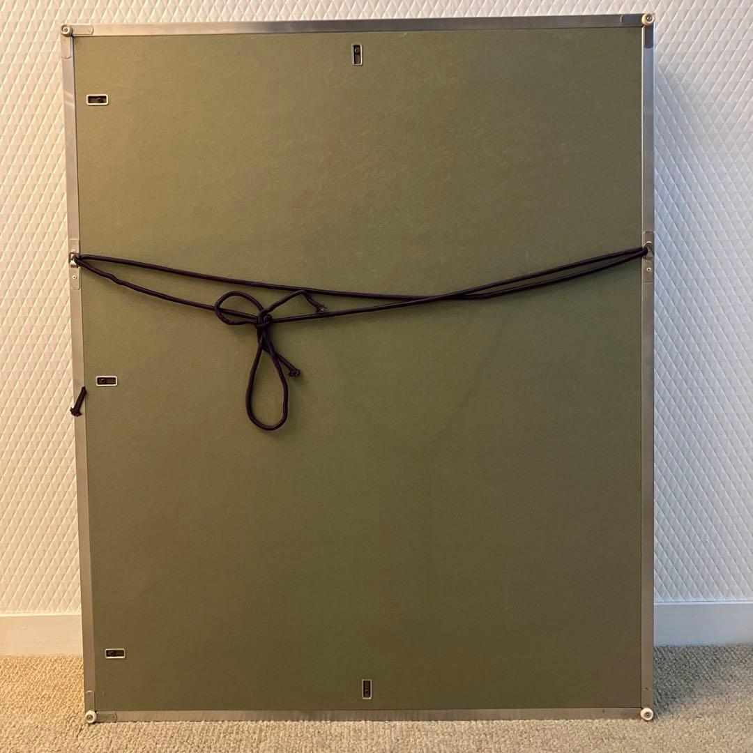 絵画　真作保証 平山郁夫「夕映薬師寺」複製画 P12号 額装 栞付 文化勲章