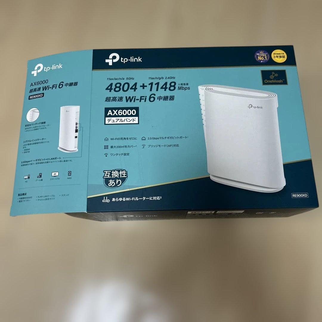 D*様 TP-Link RE900XD 中継器 Wi-Fi 6