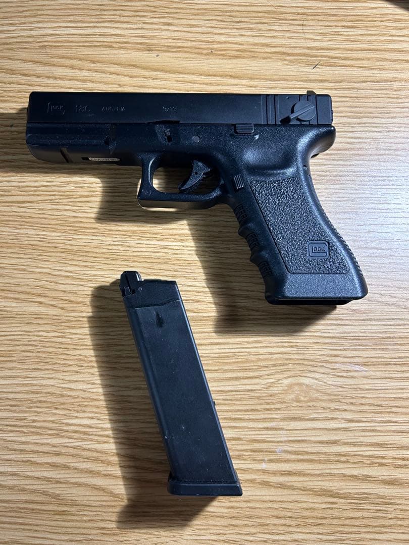 東京マルイ グロック18C ガスブローバック 箱無し ロングマガジン付き