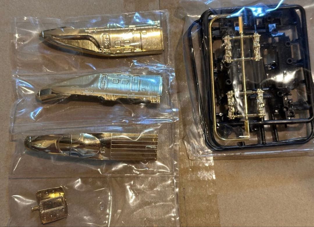 Bトレインショーティー　非売品　E7系　金メッキJR東日本　Bトレ　北陸新幹線