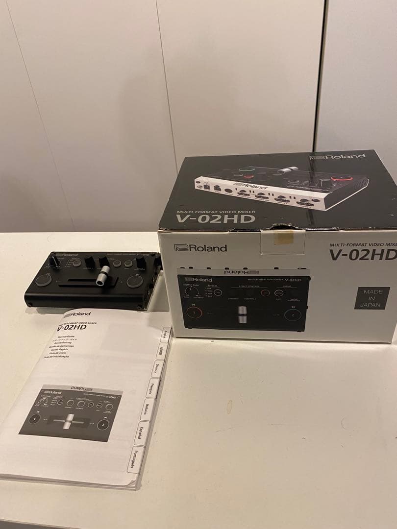 美品！Roland V-02HD マルチフォーマットビデオミキサー