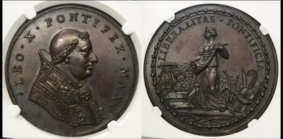 レオ10世 メダル