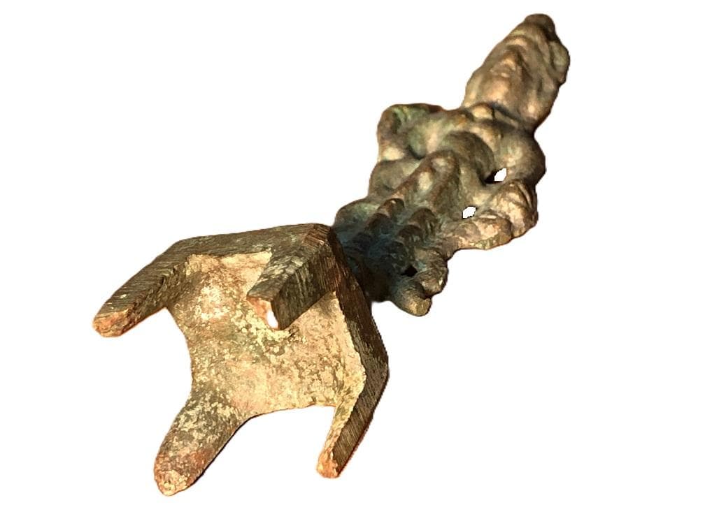 【 金銅菩薩立像 】　唐代仏教　念持仏/携行仏