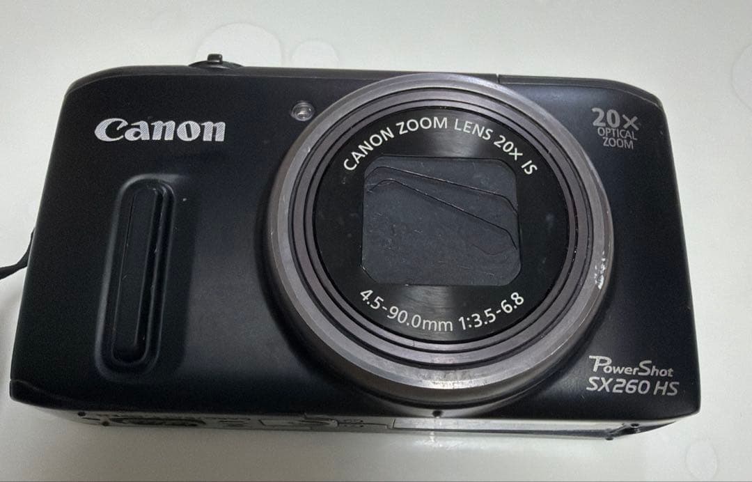 【ジャンク】Canon PowerShot SX260HS デジタルカメラ