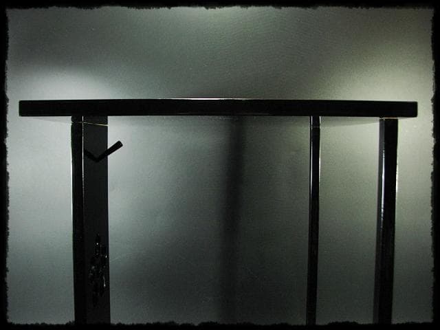 希少！ 久田流 梅透 真塗棚 半床庵 棚物 久田家 茶道具 g4