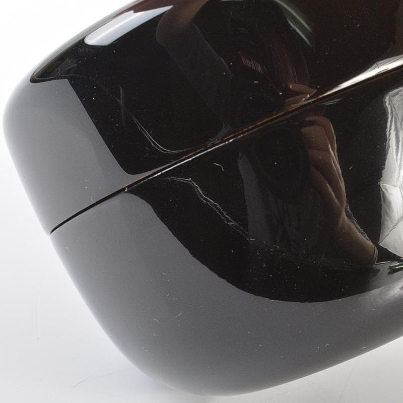 越前蒔絵師　宮田宗景作　玄々斎好写　一粒万倍　徳風棗　平棗　共箱　V　R6894