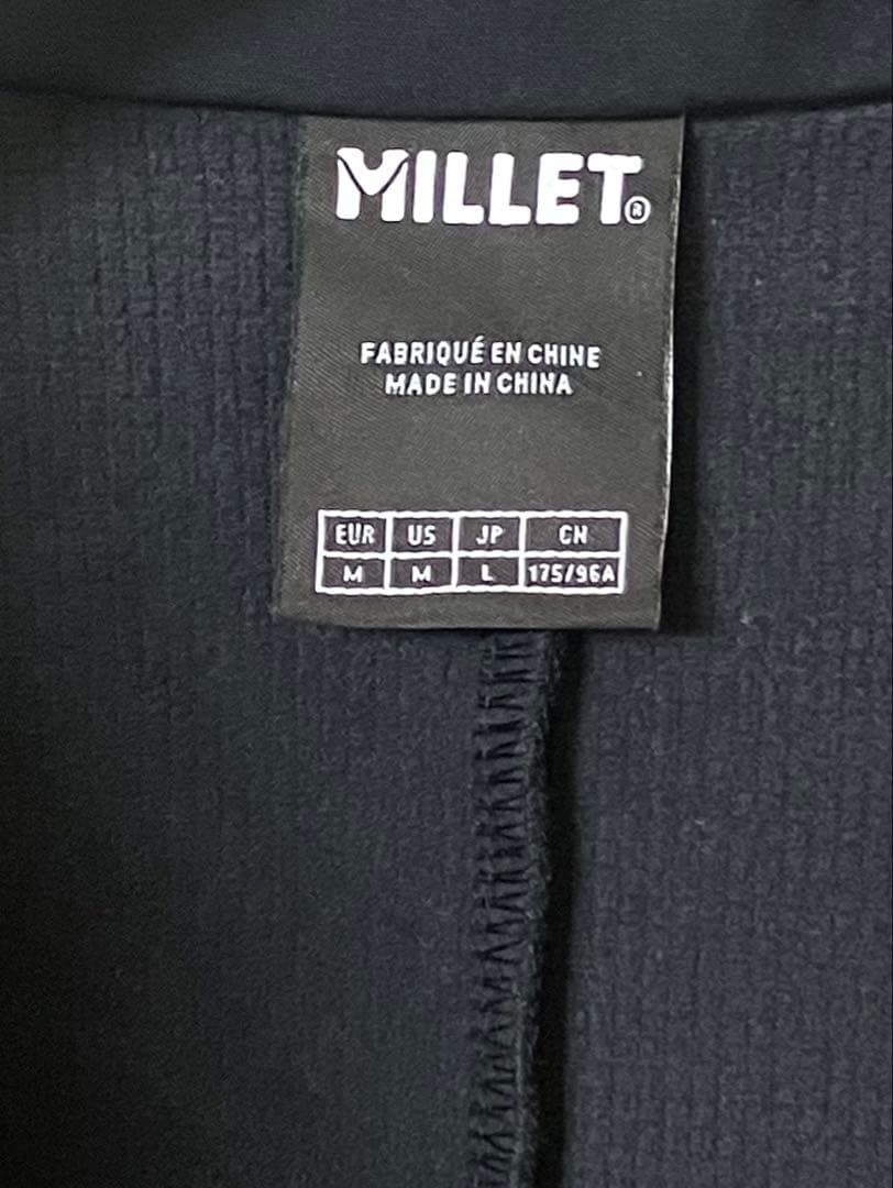 極美品ミレー MILLET 防風ソフトシェル　セネカシールドジャケット L JP