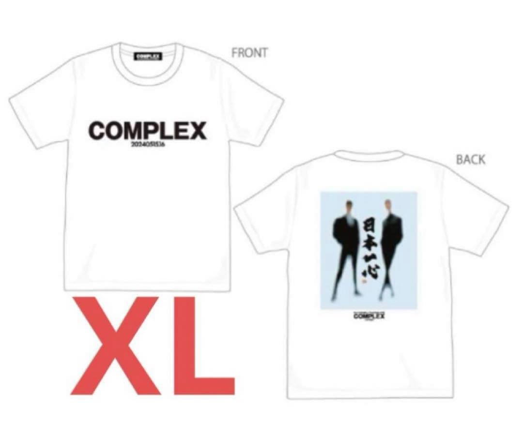 COMPLEX 日本一心 Tシャツ XL ホワイト