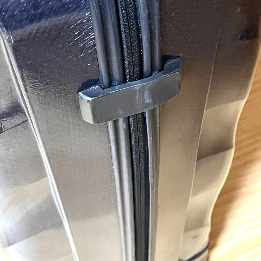 【美品】サムソナイト コスモライト 94L キャリーケース 超軽量 4輪 ブルー