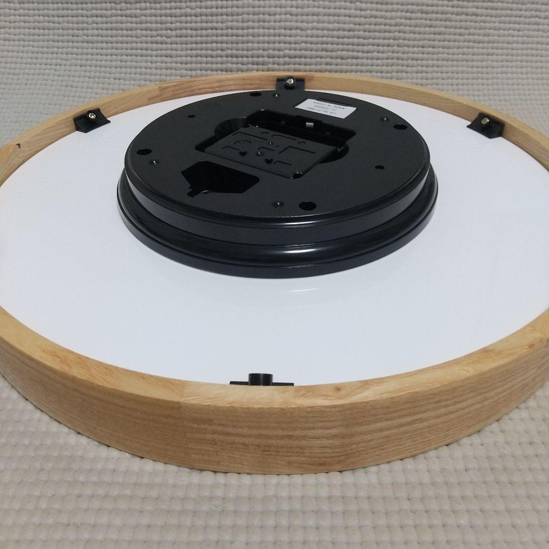 木製の針♪浮いてる数字『Oland オラント』 電波時計 インターフォルム社