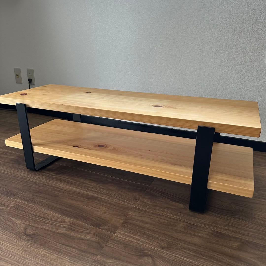 【KANADEMONO】 かなでもの　天然檜　TVボード　リビングテー