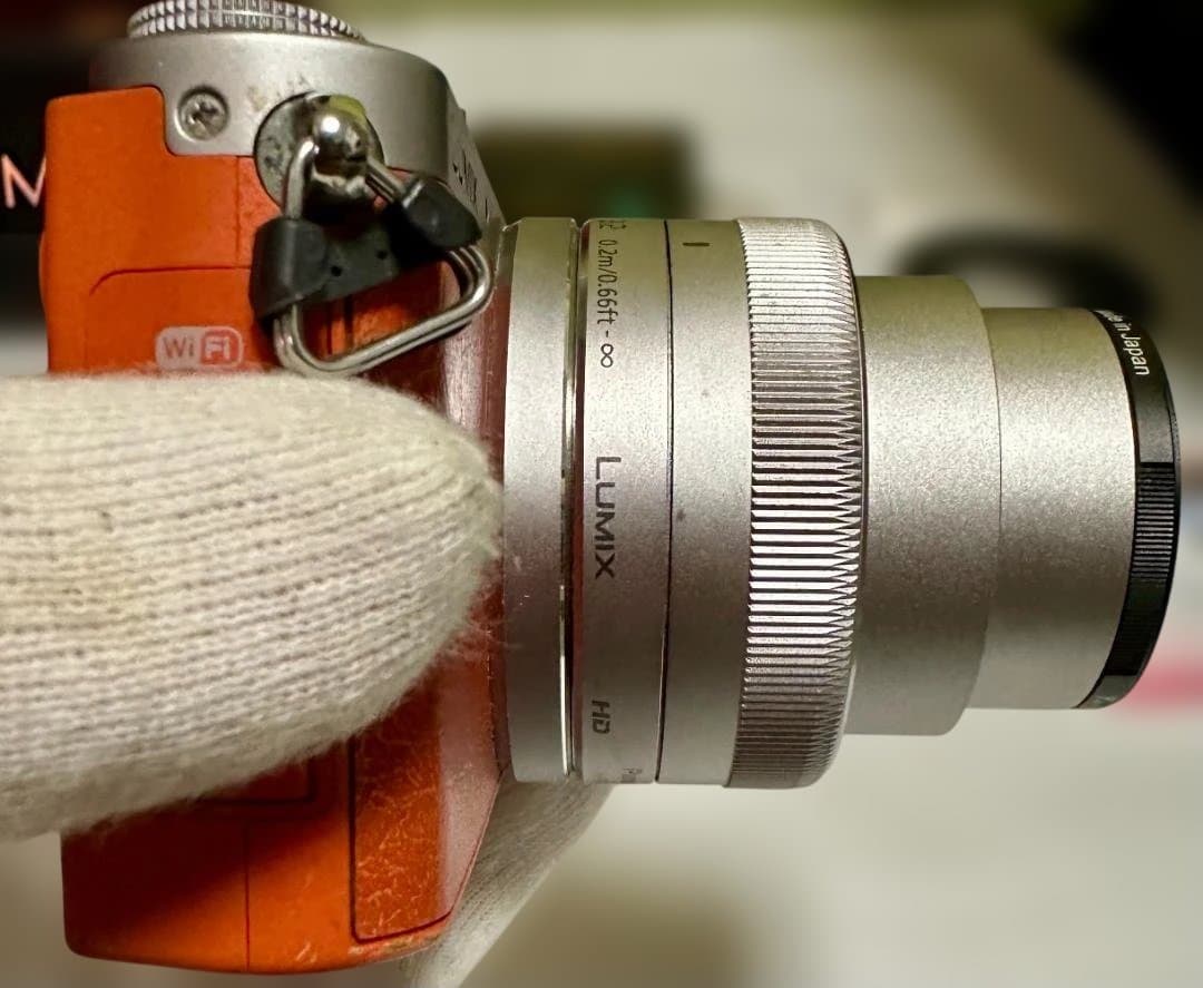 【動作品】LUMIXGM1オレンジ12-32mmキット