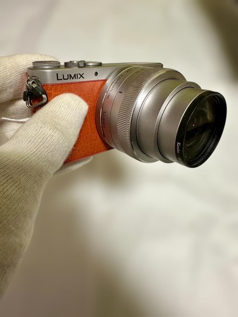 【動作品】LUMIXGM1オレンジ12-32mmキット