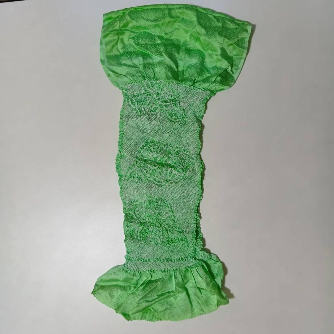 未使用近い　美品　袷　正絹　大島紬系　紬　白紬　小紋　フルセット