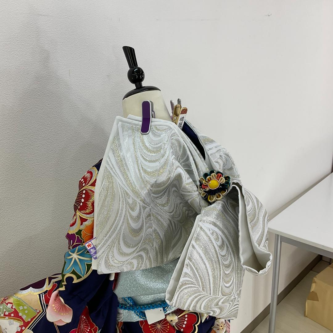 Tonton　帯・小物　白刺繍半衿　コーデ変更ページ