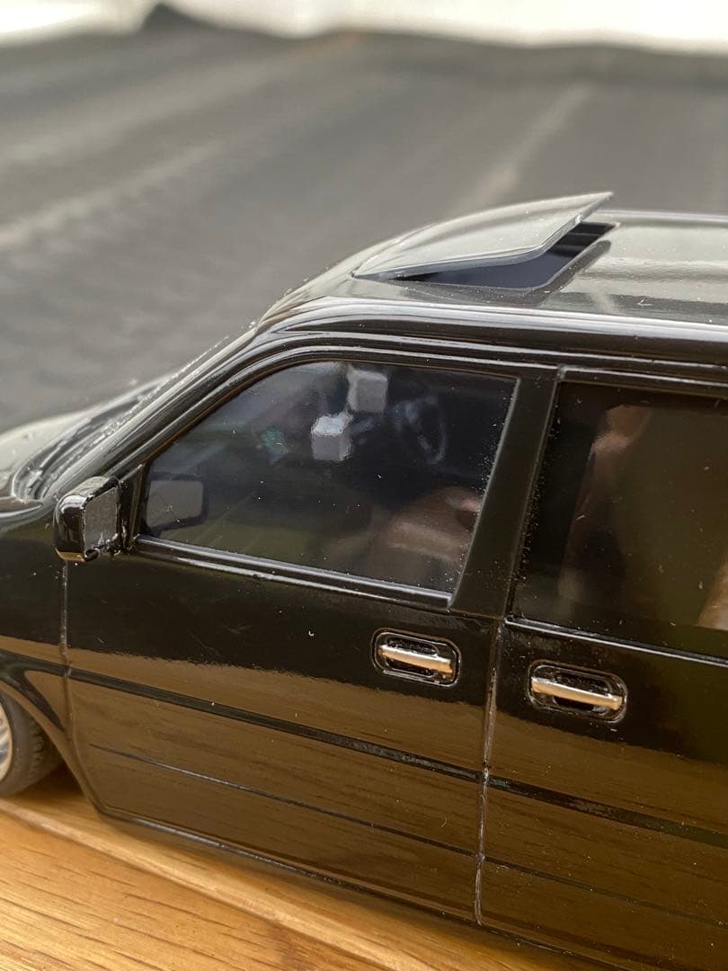 プラモデル完成品　フジミ1/24 ステップワゴン　カスタム