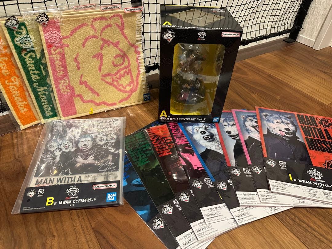 一番くじ　マンウィズアミッション　A賞フィギュア　B賞