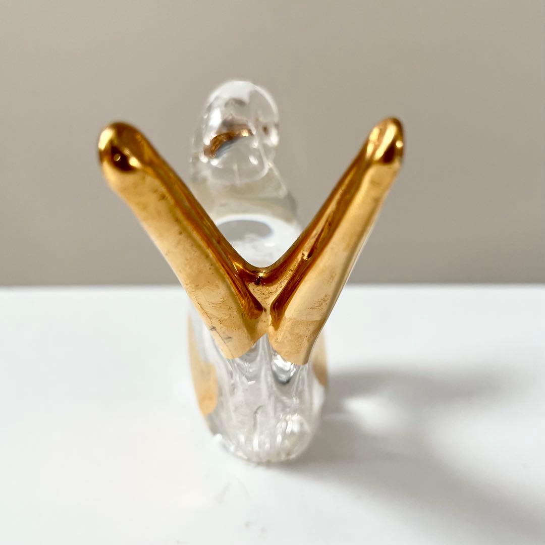 ガラス製 鳥 イタリア ムラノ ムラーノ ベネチアン ガラス 置物