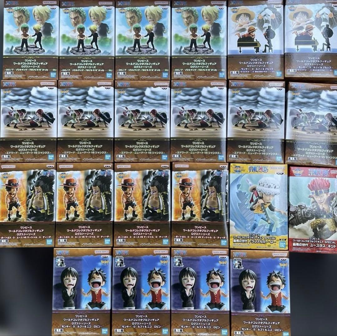 プライズフィギュアまとめ売り 18種類42体ワンピース