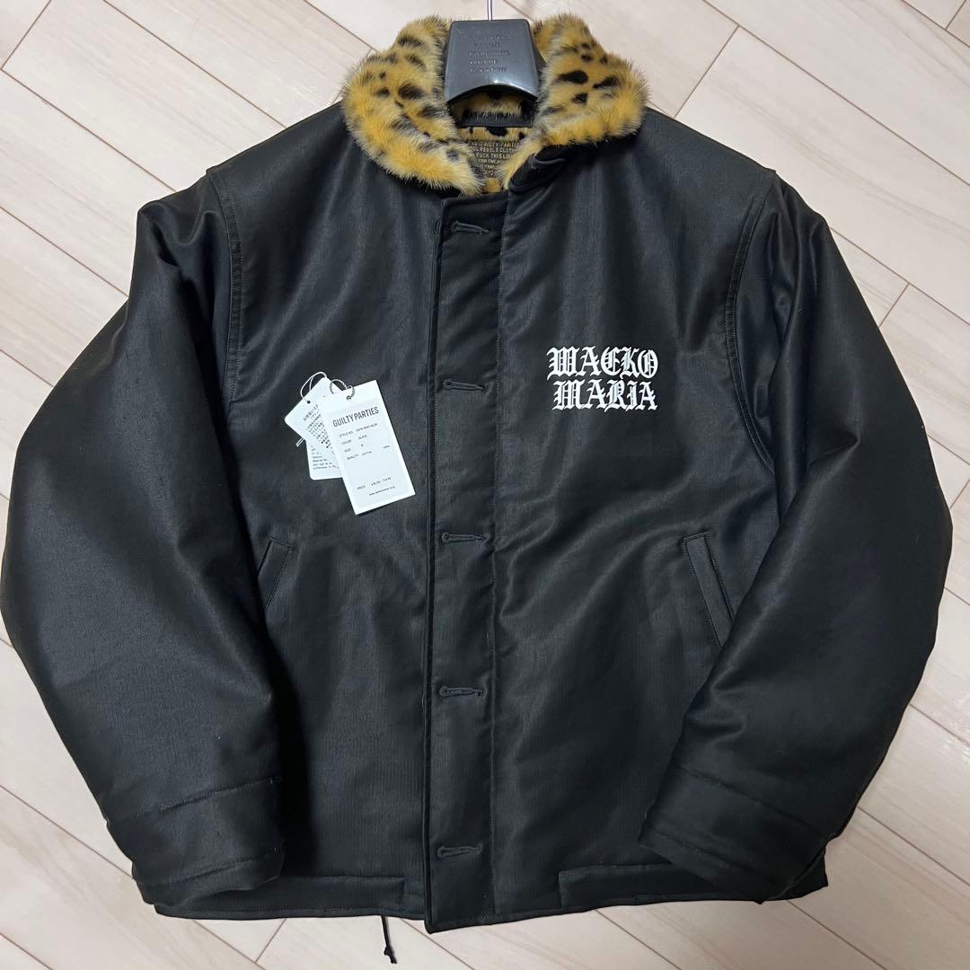 25FW 未使用 WACKOMARIA レオパードN-1デッキジャケット M