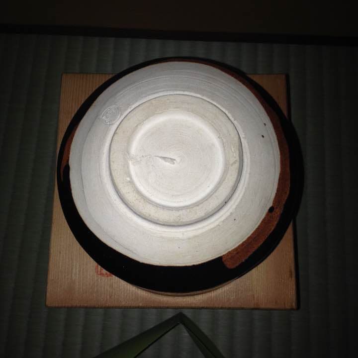 抹茶茶碗(黒瀬川茶盌)新開琢也作