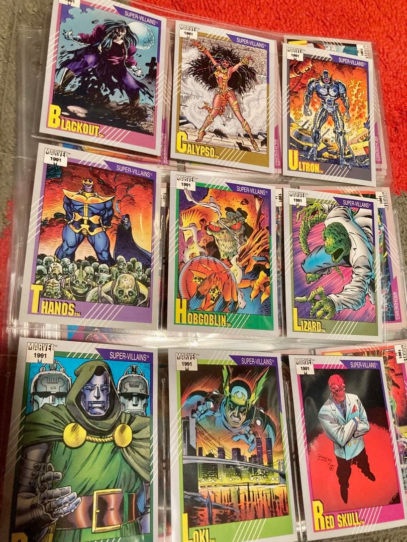 1991 マーベル・ユニバース シリーズ2 レギュラーカード全162種