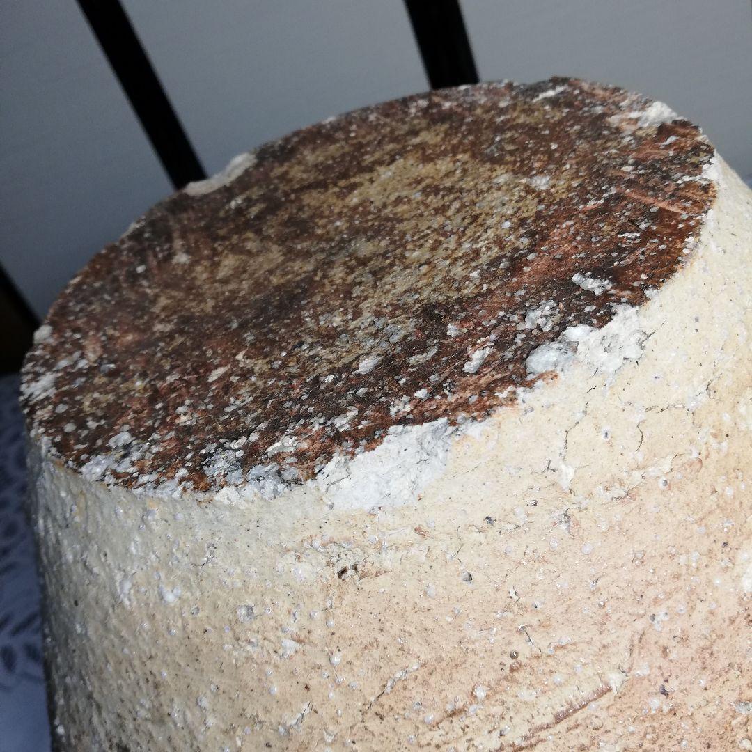 古信楽 壷 木蓋付き 信楽焼  茶壺 葉茶壺 大壺 床飾り 置物 飾り物 骨董