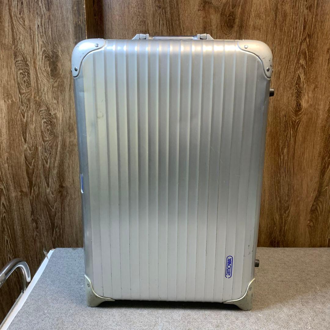 J816 RIMOWA TOPAS スーツケース 廃盤 2輪 青ロゴ リモワ