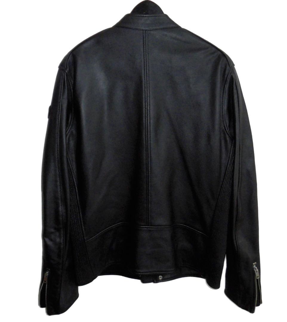 ディーゼル 羊革 ラムレザー レッドライニング バイカース シングルライダース