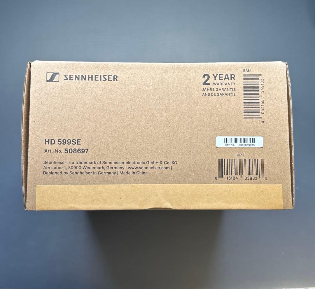 Sennheiser HD 599 SE ヘッドホン 新品