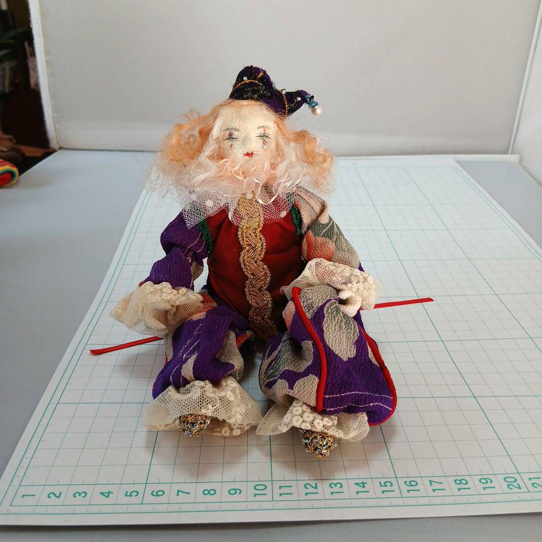 私の手作り/かっぽれとピエロ/ちりめん古布