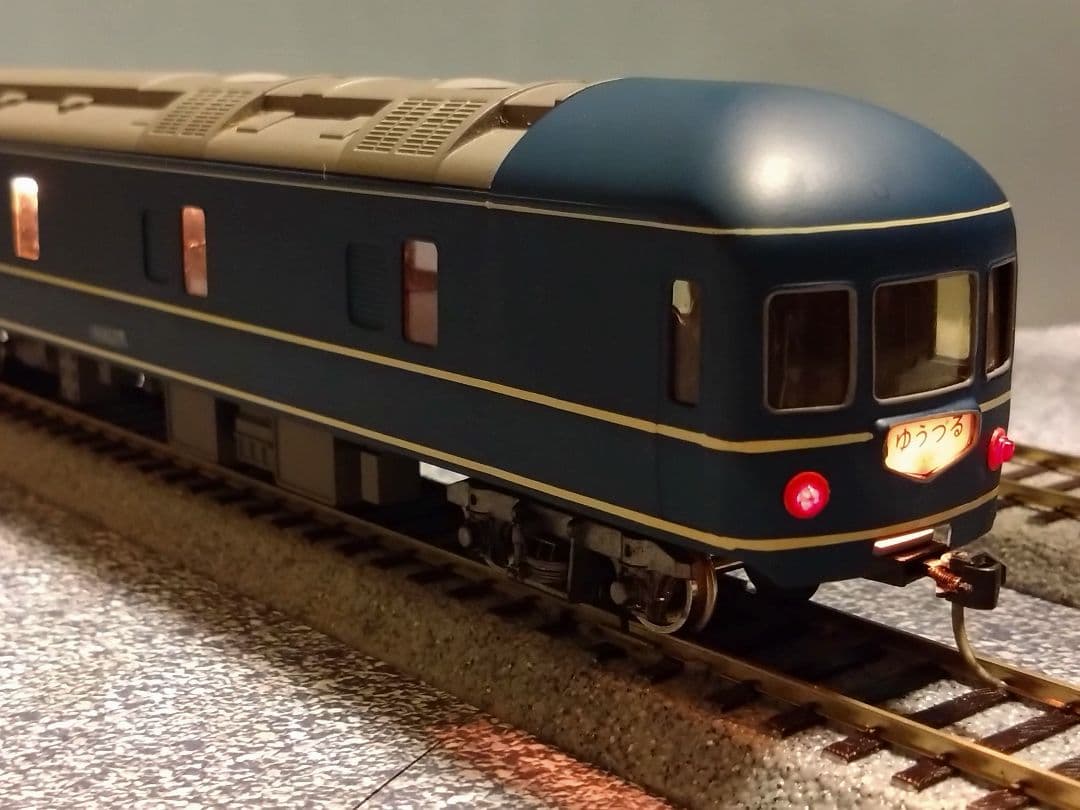 ＨＯゲージ　ブルートレイン客車　７両セット