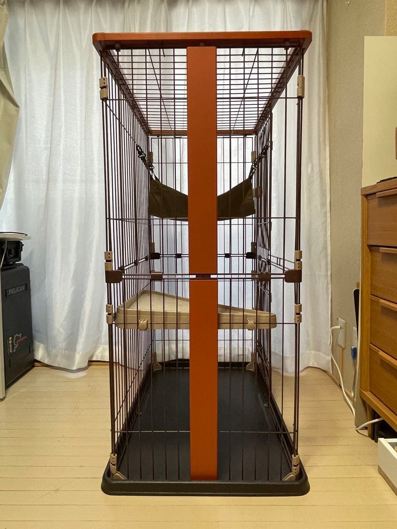 ボンビアルコン ウッドワン サークル キャット ワイドドアタイプ（ペットケージ）