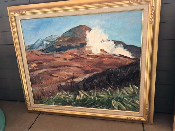 F15 アクリルなし 額縁 額 絵画 油絵 絵 アンティーク ゴールド