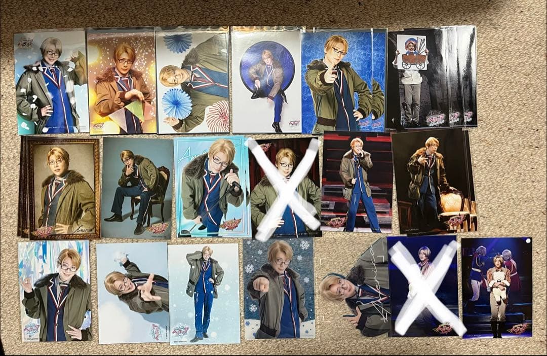 ヘタミュ　アメリカ　ブロマイド　クリア 26点　WW FW GLW TW