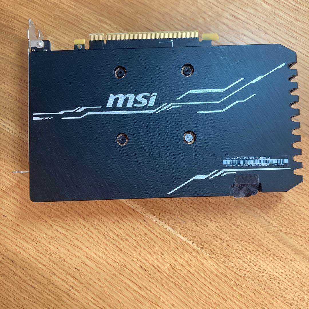 グラフィックボード・グラボ・ビデオカード MSI GeForce GTX 1660 Super