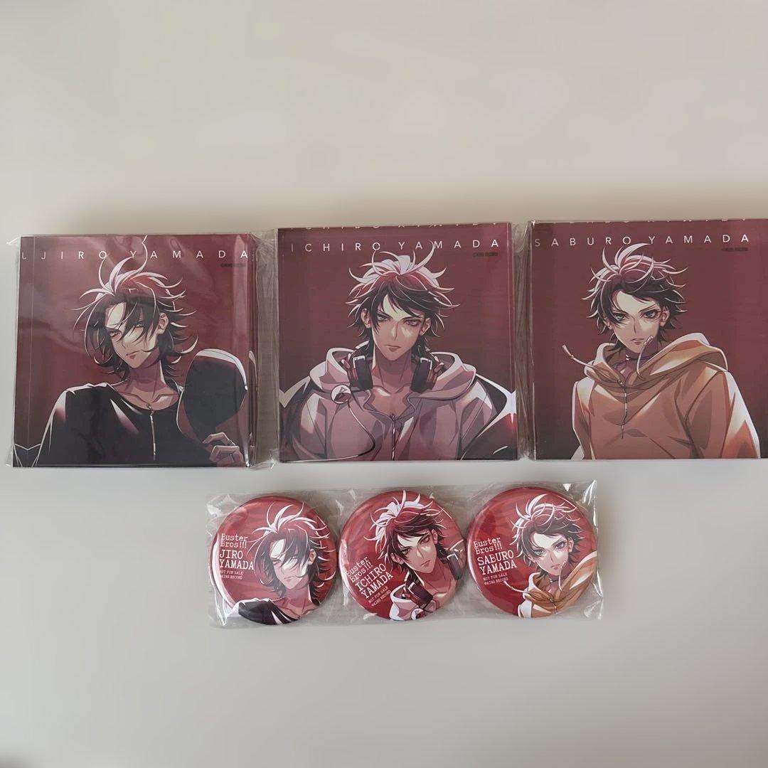 ヒプノシスマイク　イケブクロ　アクリルブロック&缶バッジ