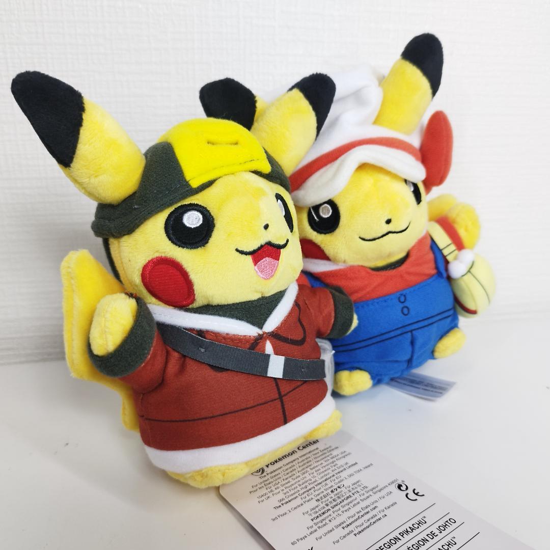 ピカチュウ 25周年 ジョウト地方 ぬいぐるみ ニューヨーク ポケモン I11O