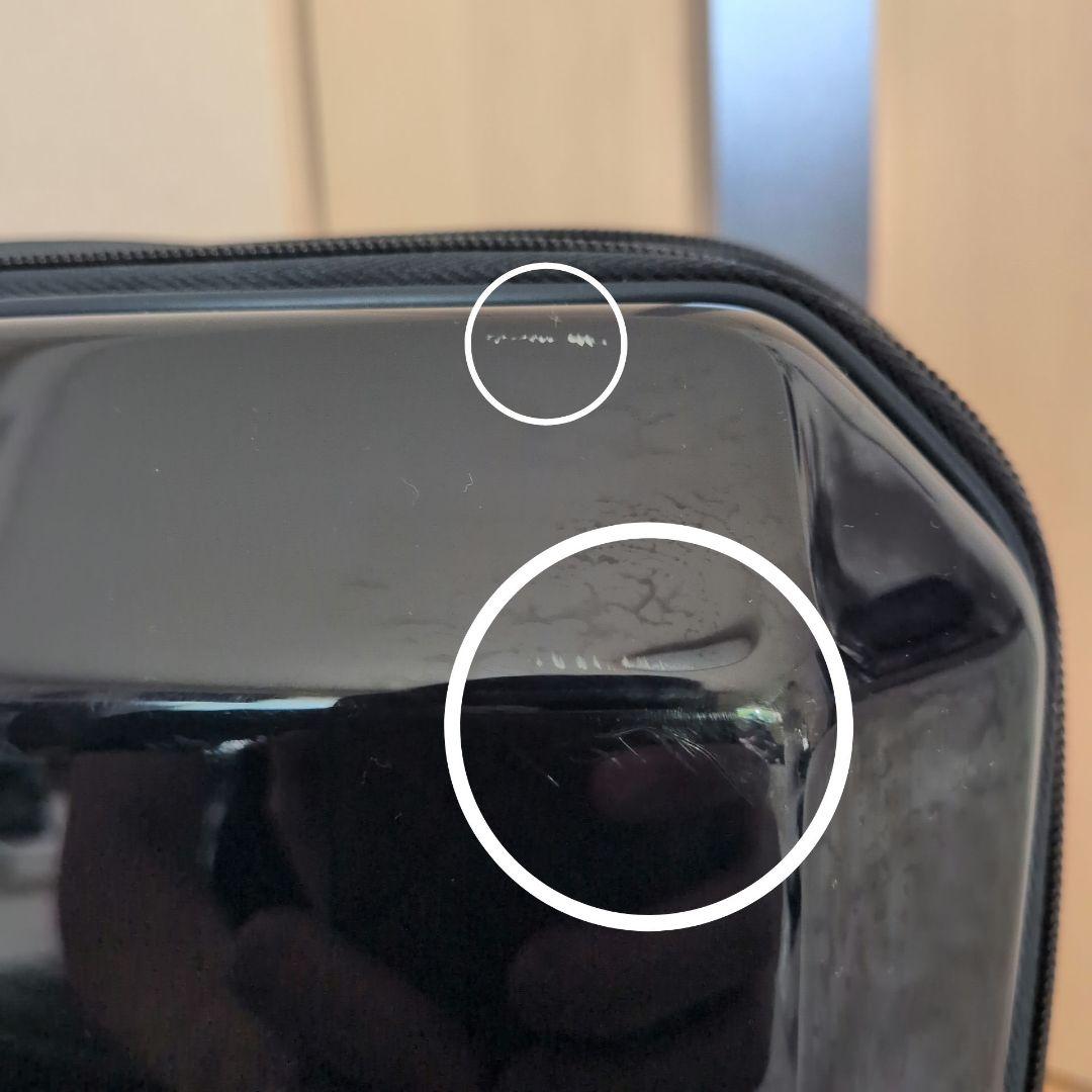 【美品】 エース スーツケース 機内持ち込み可 25L ネイビー スクエア型