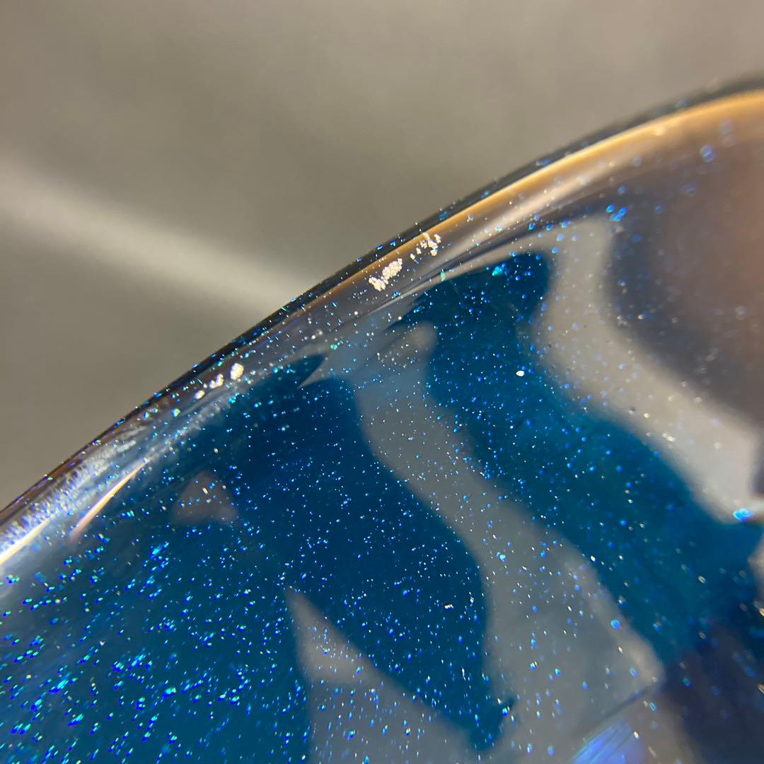 倉敷ガラス 小谷眞三 小谷真三 茶碗 吹きガラス 気泡