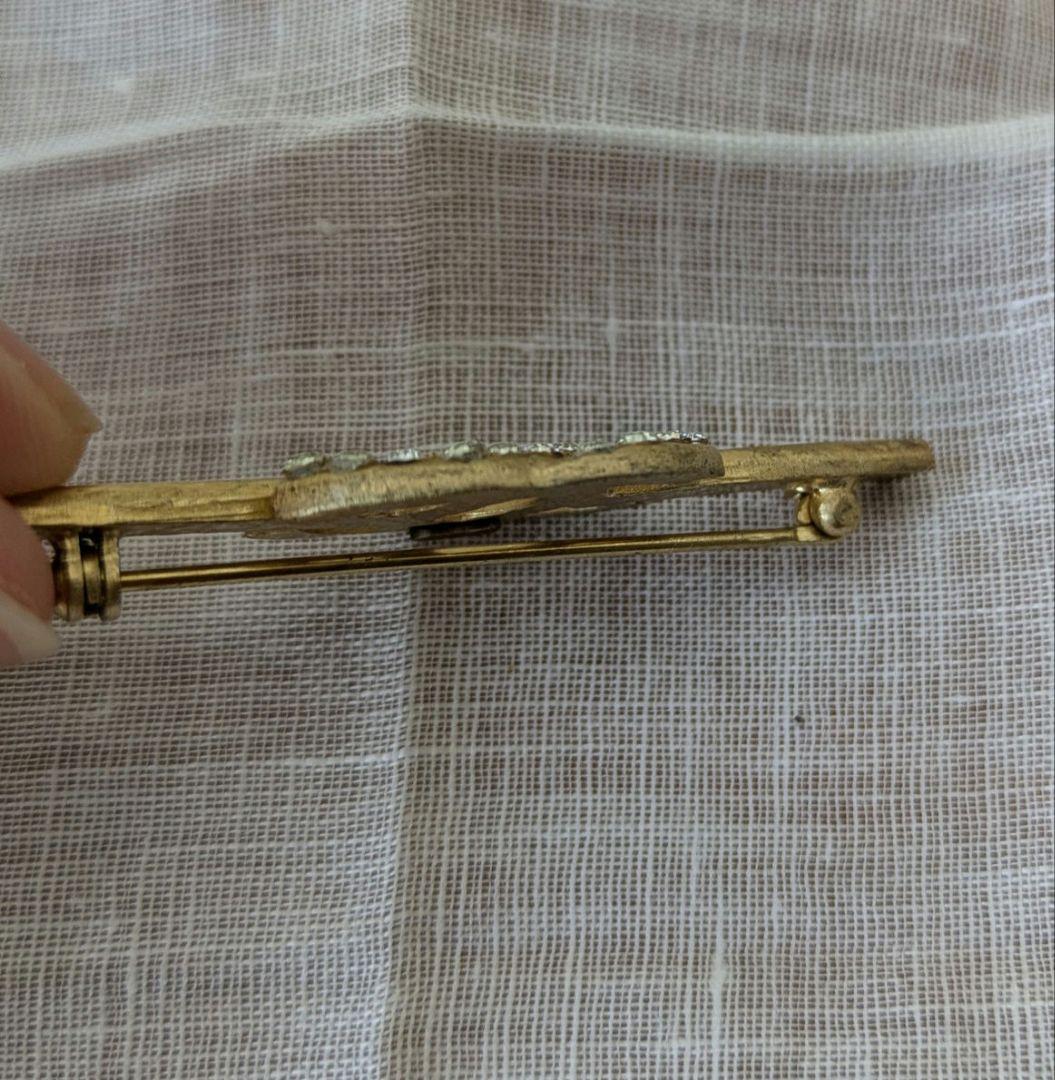 ENSEMBLE購入　CHANEL　シャネル　ラインストーン　ブローチ