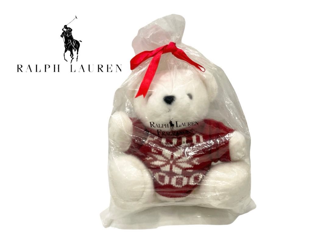 90s RALPH LAUREN POLO BEAR 雪の結晶 2000 テディ