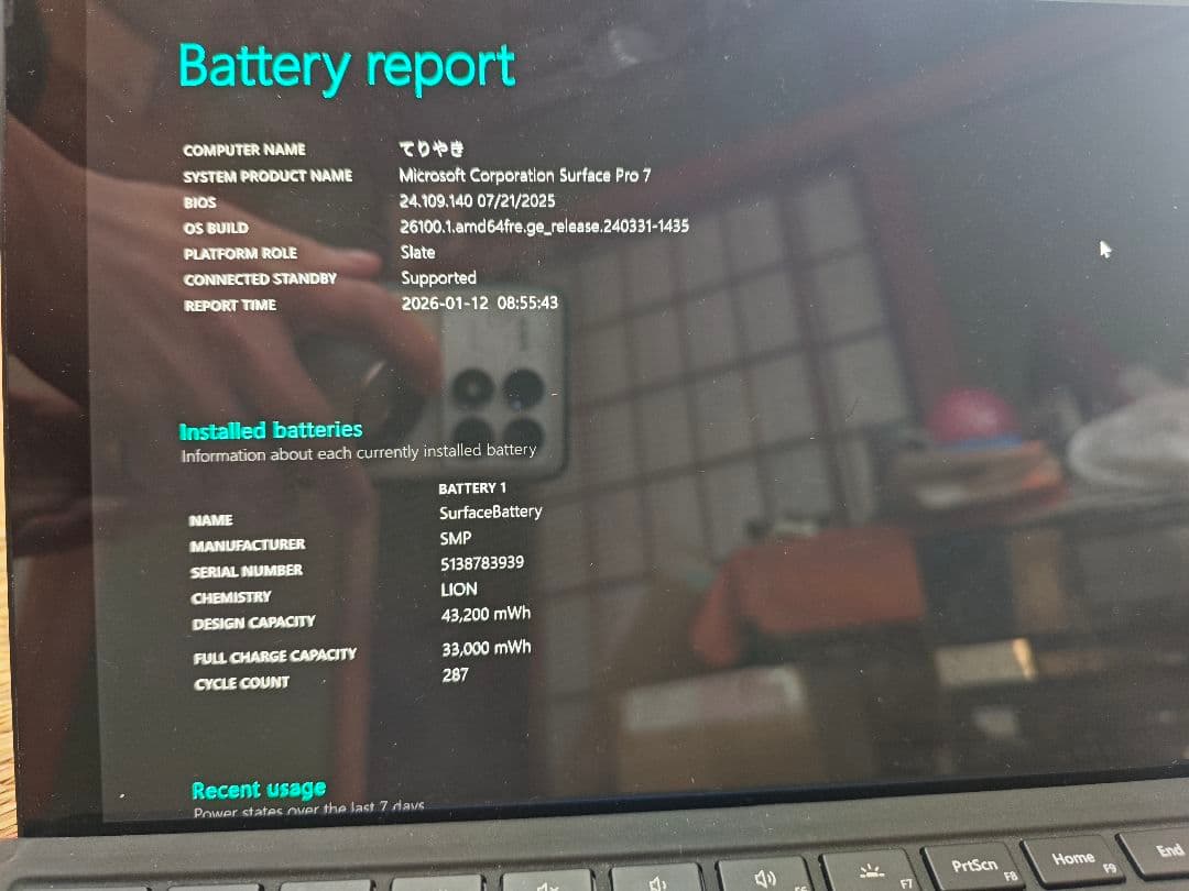 【動作確認済み】surface pro 7/i5/8gb/256gb 箱付き