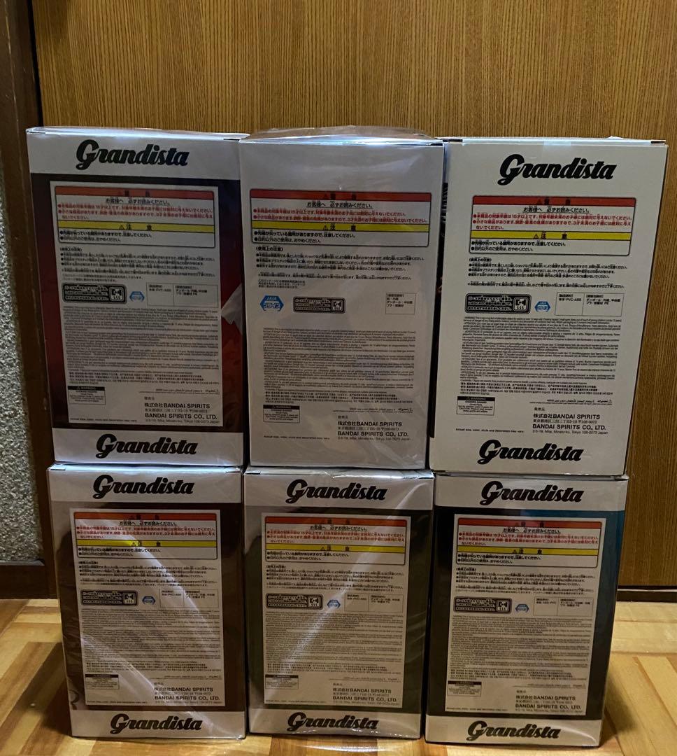 【新品未開封】Grandista他フィギュア 6種まとめ売り 刃牙 呪術廻戦